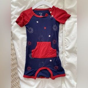 Kyte Baby 4th of July Shortall